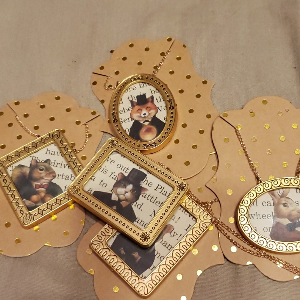 Lot of 5 Wholesale Handmade Steampunk Necklace